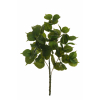 Ramo con foglie di ortensia verde, altezza 88 cm