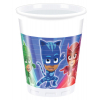 Bicchiere in plastica fantasia PJ Mask, confezione da 8 pezzi