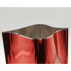 Sacchetto regalo metallizzato rosso tinta unita