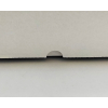 Scatola asporto fondo+coperchio in cartone microonda bianco, formato 40x55, altezza 9cm