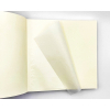 Album con copertina in carta riso fili beige 33x33 cm, 50 pagine