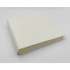 Album con copertina in carta rilievo avorio 33x33 cm, 50 pagine