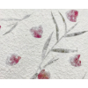 Album con copertina in carta riso petali fucsia 33x33 cm, 50 pagine