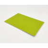 Tavoletta cartone bianco-verde acido bordo liscio, 2400 gr, cartone da 10 kg