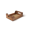 Scatola cassettina automontante in cartone fantasia legno Teak, cartone da 25 pezzi, vari formati