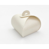 Scatola "Tortina" in cartone bianco, 5.5x5.5x5 cm, confezione da 10 pezzi