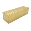 Scatola cantinetta porta bottiglia fantasia "Gold Star" automontante, 9x34x9 cm