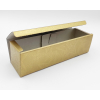 Scatola cantinetta porta bottiglia fantasia "Gold Star" automontante, 9x34x9 cm