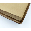 Scatola cesto automontante in cartone marrone, 16x22 cm altezza 5 cm, cartone da 50 pezzi