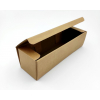 Scatola cantinetta porta bottiglia fantasia "Renna" automontante, 9x34x9 cm