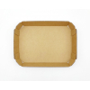 Vassoio in cartone avana idrorepellente, formato 15x21 cm, varie altezze