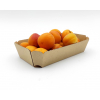 Vassoio in cartone avana idrorepellente, formato 15x21 cm, varie altezze