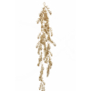 Ramo di pino oro metallizzato, altezza 135 cm