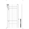 Blocco da 50 buoni consegna 2 copie autoricalcanti, formato 17x9.8 cm