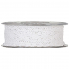 Rotolo nastro in cotone bianco Merletto