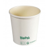 Contenitore linea SOUP in cartoncino bianco, capienza 480cc, confezione da 25 pezzi