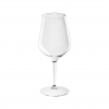 Bicchiere calice trasparente "Wine tritan" drink safe riutilizzabile 470cc, confezione da 6 pezzi