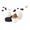 Confetti bianchi "Maxtris" dark cookie, confezione da 1 kg