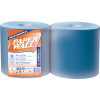 Rotolo asciugatutto 3 veli Professional Azzurro, 500 strappi in pura cellulosa goffrata, confezione da 2 pezzi