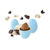 Confetti azzurri "Maxtris" dolce arrivo incartati singolarmente, confezione da 500 gr