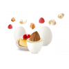Confetti bianchi "Maxtris" creme caramel, confezione da 1 kg