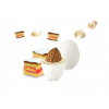 Confetti bianchi "Maxtris" zuppa inglese, confezione da 1 kg