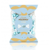 Confetti celesti "Maxtris" twist incartati singolarmente, busta da 1 kg
