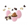 Confetti rosa "Maxtris" cadeaux twist incartati singolarmente, confezione da 500 gr