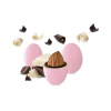 Confetti rosa "Maxtris" twist incartati singolarmente, busta da 1 kg
