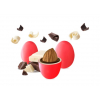 Confetti rossi "Maxtris" twist incartati singolarmente, busta da 1 kg
