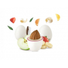 Confetti bianchi "Maxtris" twist frutta incartati singolarmente, busta da 1 kg
