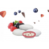 Confetti bianchi "Two Milk" crunch frutti rossi, confezione da 1 kg