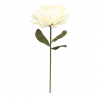 Fiore di loto bianco diametro 45 cm, altezza 120 cm