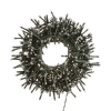 Filo lineare (cluster) 720 led, luce calda, filo verde, per uso interno ed esterno, lunghezza 14.90 metri