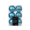 Sfera infrangibile celeste diametro 6 cm, confezione da 12 pezzi