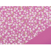 Bobina Blossom in PPL fantasia fondo e interno violetto, altezza 1 metro, lunghezza 25 metri