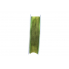 Rotolo nastro tessuto Chiffon verde oliva, lunghezza 20 metri, varie altezze