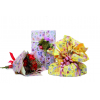 Rotolo carta regalo "Mirafiore" interno bianco, altezza 1 metro, lunghezza 25 metri