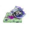 Rotolo carta regalo "Lavande" interno viola, altezza 1 metro, lunghezza 25 metri