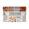 Rotolo carta regalo decofibra Newspaper Flower, altezza 78 cm, lunghezza 9 metri, vari colori