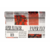 Rotolo carta regalo decofibra Newspaper Flower, altezza 78 cm, lunghezza 9 metri, vari colori