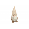 Gnomo in tessuto crema, varie misure
