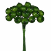 Bacca pick lucente, diametro 1 cm, confezione da 120 pezzi