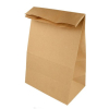 Sacchetto avana take away, fondo largo, confezione da 25 pezzi, vari formati