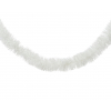 Festone in PVC bianco, lunghezza 270 cm, diametro 10 cm