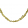 Festone oro con stelline, lunghezza 270 cm, diametro 10 cm