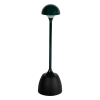 Lampada led in PVC verde scuro, altezza 29 cm