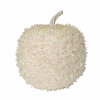 Mela perla con glitter, diametro 12 cm