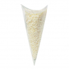 Cono trasparente porta confetti, 7.5x19 cm, confezione da 10 pezzi