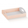 Scatola cesto automontante in cartone colori pastello baby, vari colori